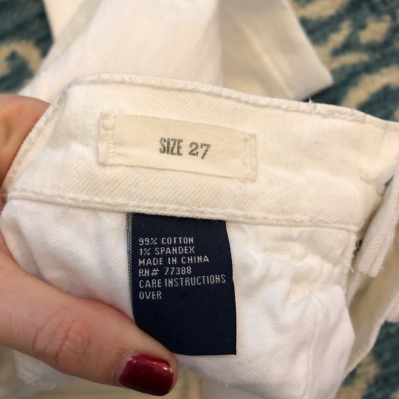 Madewell Skinny Skinny Ankle size 27 white - Picture 4 of 4